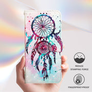 For Doogee N55 Plus 3D Painting Horizontal Flip Leather Phone Case(Color Drop Wind Chimes)