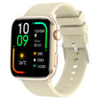 T92 1.81 inch IPS Square Screen Smart Watch, Heart Rate / Blood Oxygen / Blood Pressure(Yellow) - Smart Watches by PMC TechLife | Online Shopping South Africa | PMC TechLife | Buy Now Pay Later Mobicred