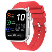 T92 1.81 inch IPS Square Screen Smart Watch, Heart Rate / Blood Oxygen / Blood Pressure(Red)