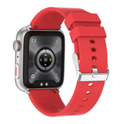 T92 1.81 inch IPS Square Screen Smart Watch, Heart Rate / Blood Oxygen / Blood Pressure(Red)