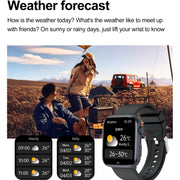 T92 1.81 inch IPS Square Screen Smart Watch, Heart Rate / Blood Oxygen / Blood Pressure(Yellow)