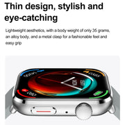 T92 1.81 inch IPS Square Screen Smart Watch, Heart Rate / Blood Oxygen / Blood Pressure(Red)