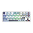 AULA F87 87 Keys Wired/2.4G/Bluetooth Three Model Customized RGB Mechanical Keyboard(Glacier Blue) - free shipping - PMC TechLife - Order now!