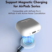 4 in 1 Portable Smart Watch Magnetic Wireless Charger(Black)