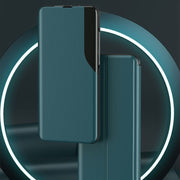 For Xiaomi Redmi Note 9 Pro Attraction Flip Holder Leather Phone Case(Dark Blue)