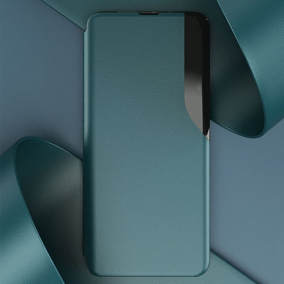 For Xiaomi Redmi Note 9 Pro Attraction Flip Holder Leather Phone Case(Dark Blue)