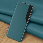 For Xiaomi Redmi Note 9 Pro Attraction Flip Holder Leather Phone Case(Dark Blue)