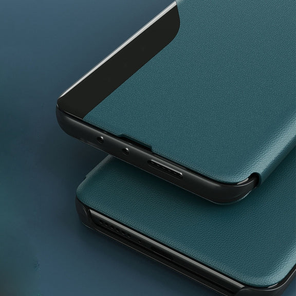For Xiaomi Redmi Note 9 Pro Attraction Flip Holder Leather Phone Case(Dark Blue)