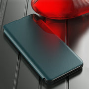For Xiaomi Redmi Note 9 Pro Attraction Flip Holder Leather Phone Case(Dark Blue)