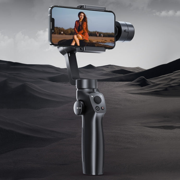 FUNSNAP Capture 2s Smart 3-Axis Handheld Gimbal Phone Live Stabilizer, Basic Version(Black)