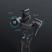 FUNSNAP Capture 2s Smart 3-Axis Handheld Gimbal Phone Live Stabilizer, Basic Version(Black)