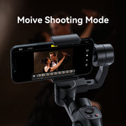 FUNSNAP Capture 2s Smart 3-Axis Handheld Gimbal Phone Live Stabilizer, Basic Version(Black)