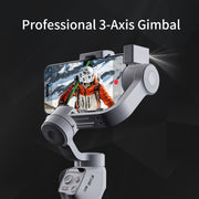 FUNSNAP Capture 5 Professional 3-Axis Handheld Gimbal Phone Live Stabilizer, Basic Version(Grey)