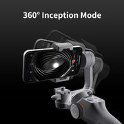 FUNSNAP Capture 5 Professional 3-Axis Handheld Gimbal Phone Live Stabilizer, Basic Version(Grey)