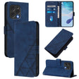 For Doogee N55 Plus Crossbody 3D Embossed Flip Leather Phone Case(Blue) - Doogee Cases by PMC TechLife | Online Shopping South Africa | PMC TechLife | Buy Now Pay Later Mobicred