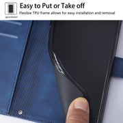 For Doogee N55 Plus Crossbody 3D Embossed Flip Leather Phone Case(Blue)