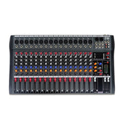 XTUGA CT160X 16-Channels Audio Mixer DJ Mixing Console with 48V Power Supply(EU Plug)