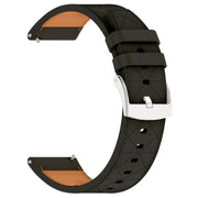 For Huawei Watch GT 5 / GT 5 Pro 46mm Square 22mm Leather Watch Band(Black)