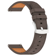 For Huawei Watch GT 5 / GT 5 Pro 46mm Square 22mm Leather Watch Band(Coffee)