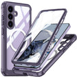 For Samsung Galaxy S25+ 5G RedPepper Tempered Glass MagSafe Phone Case(Purple) - free shipping - PMC Jewellery - Order now!