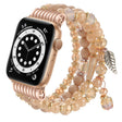 For Apple Watch 42mm / 41mm / 40mm / 38mm Tassel Beaded Chain Watch Band(Rose Gold) - free shipping - PMC TechLife - Order now!