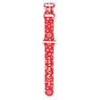 For Apple Watch 42mm / 41mm / 40mm / 38mm Christmas Pattern Silicone Watch Band(Snowflake Red) - free shipping - PMc TechLife - Order now!