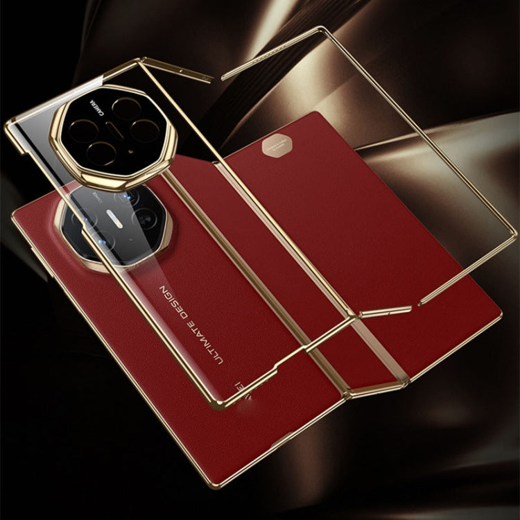 For Huawei Mate XT Ultimate Design GKK Phantom Frame Phone Case(Red)