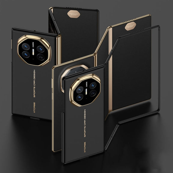 For Huawei Mate XT Ultimate Design GKK Ultra-thin Frame MagSafe Phone Case(Balck)