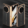 For Honor Magic V3 GKK Integrated Magnetic Fold Hinge Leather Shockproof Phone Case(Black) - free shipping - PMC Jewellery - Order now!