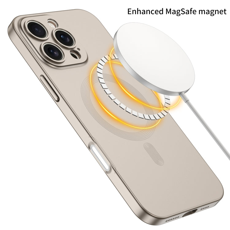 For iPhone 16 Pro GKK MagSafe Full Coverage Phone Case(Titanium Gray)