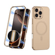 For iPhone 16 Pro GKK MagSafe Full Coverage Phone Case(Gold) - free shipping - PMC Jewellery - Order now!