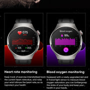 MT200 1.43 inch AMOLED IP67 Steel Band Smart Call Watch, Support ECG(Silver)