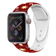 For Apple Watch 46mm / 49mm / 45mm / 44mm Christmas Pattern Silicone Watch Band(New Year Christmas) - free shipping - PMc TechLife - Order now!