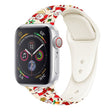 For Apple Watch 42mm / 41mm / 40mm / 38mm Christmas Pattern Silicone Watch Band(Red Santa Claus) - free shipping - PMc TechLife - Order now!