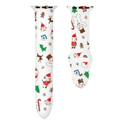 For Apple Watch 42mm / 41mm / 40mm / 38mm Christmas Pattern Silicone Watch Band(Christmas Snowman)