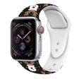 For Apple Watch 42mm / 41mm / 40mm / 38mm Christmas Pattern Silicone Watch Band(Black Deer) - free shipping - PMc TechLife - Order now!