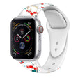 For Apple Watch 42mm / 41mm / 40mm / 38mm Christmas Pattern Silicone Watch Band(Happy Skiing Bear) - free shipping - PMc TechLife - Order now!