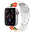 For Apple Watch 42mm / 41mm / 40mm / 38mm Christmas Pattern Silicone Watch Band(Christmas Socks) - free shipping - PMc TechLife - Order now!