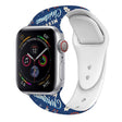 For Apple Watch 42mm / 41mm / 40mm / 38mm Christmas Pattern Silicone Watch Band(Christmas Starry Sky) - free shipping - PMc TechLife - Order now!