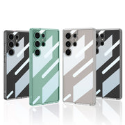 For Samsung Galaxy S25 Ultra 5G GKK Space Series Shockproof Full Coverage Phone Case(Transparent)