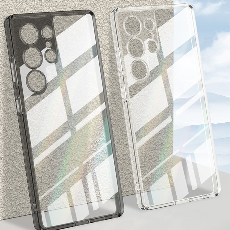 For Samsung Galaxy S25 Ultra 5G GKK Space Series Shockproof Full Coverage Phone Case(Transparent)