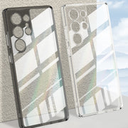 For Samsung Galaxy S25 Ultra 5G GKK Space Series Shockproof Full Coverage Phone Case(Transparent)