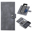 For Google Pixel 8a ViLi GVB Series MagSafe Magnetic RFID Leather Phone Case(Grey) - Google Cases by ViLi | Online Shopping South Africa | PMC TechLife | Buy Now Pay Later Mobicred