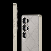 For Samsung Galaxy S25 Ultra 5G GKK Asterism Metal Paint Skin Feel Leather Full Coverage Phone Case(Black)