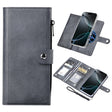 For iPhone 16 Pro Max ViLi GVS-C Series MagSafe Magnetic RFID Leather Flip Phone Case(Grey) - free shipping - PMC Jewellery - Order now!