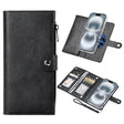For iPhone 16 ViLi GVS-C Series MagSafe Magnetic RFID Leather Flip Phone Case(Black) - free shipping - PMC Jewellery - Order now!