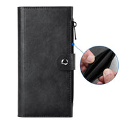 For iPhone 16 ViLi GVS-C Series MagSafe Magnetic RFID Leather Flip Phone Case(Black)