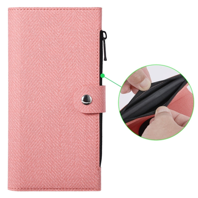 For iPhone 16 Plus ViLi GBS Series MagSafe Magnetic RFID Leather Flip Phone Case(Pink)