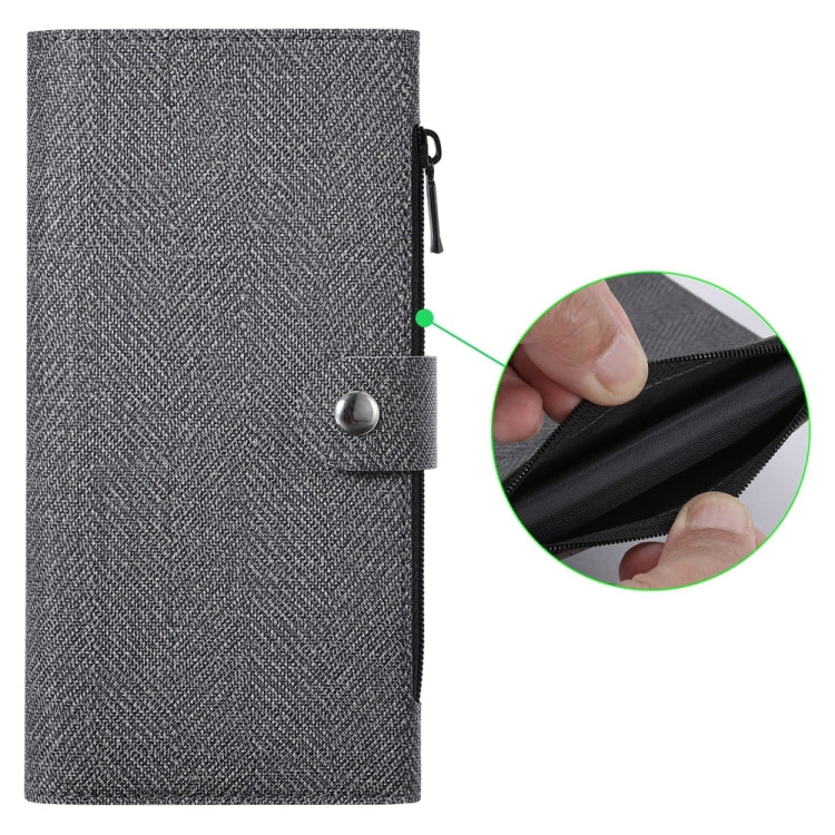 For iPhone 16 Plus ViLi GBS Series MagSafe Magnetic RFID Leather Flip Phone Case(Black)