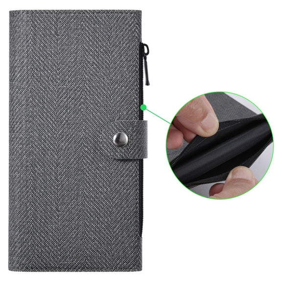 For iPhone 16 ViLi GBS Series MagSafe Magnetic RFID Leather Flip Phone Case(Black)